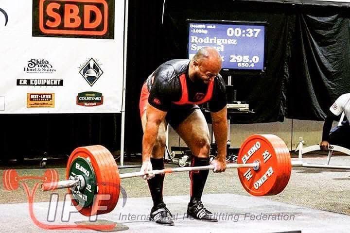Samuel Jeffery — powerlifting